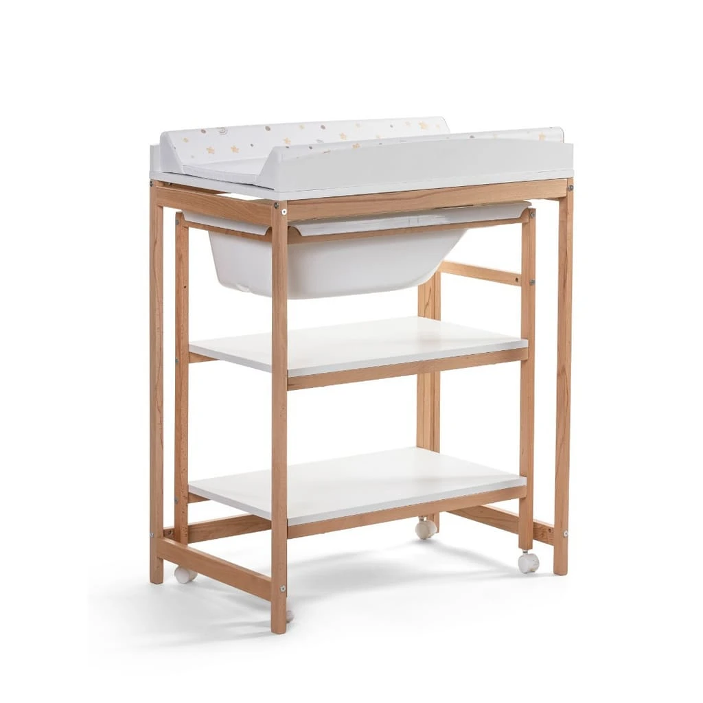 Masa de infasat din lemn Ok Baby