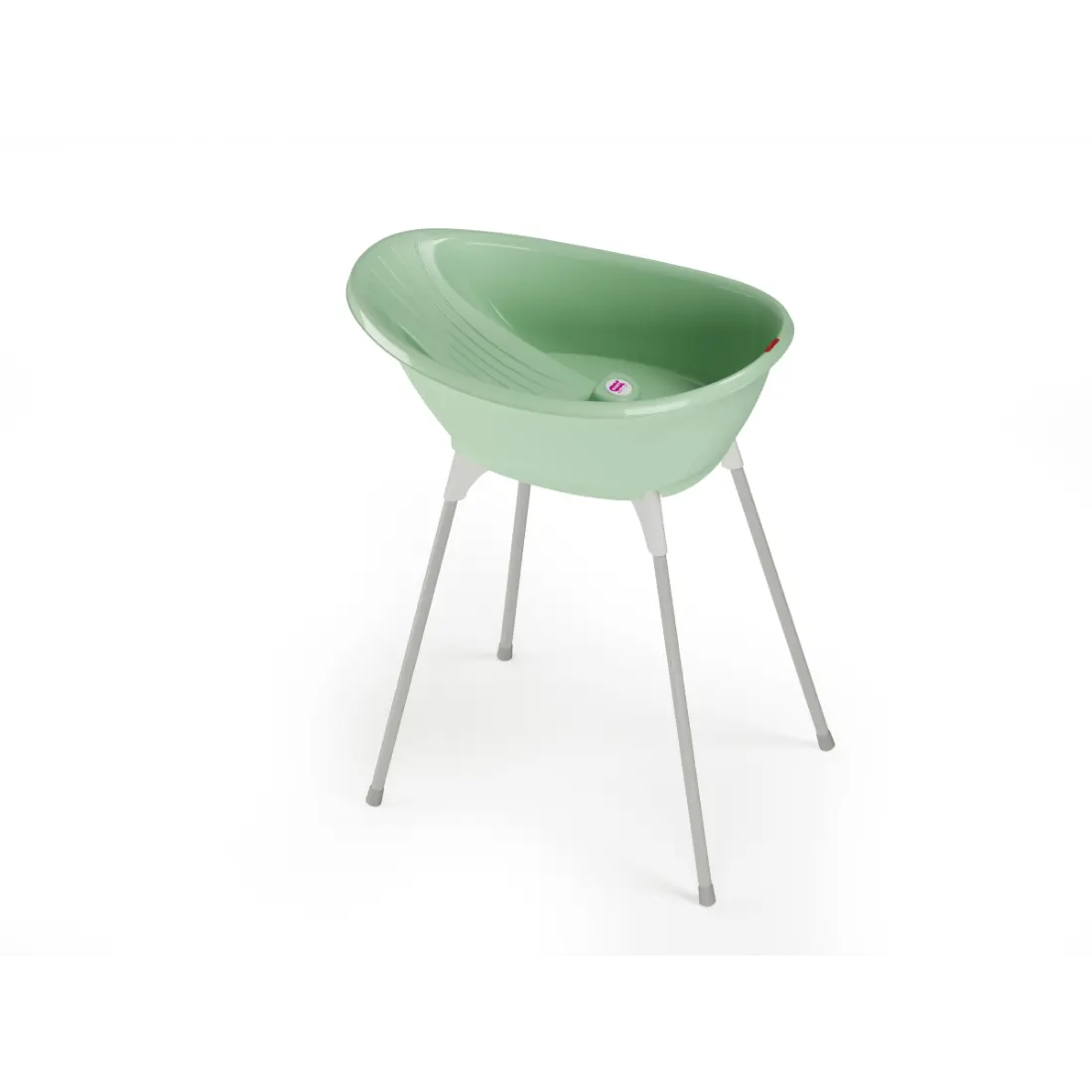 Ванночка Bella с подставкой, зелёная, Ok Baby