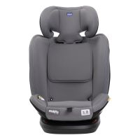 Chicco Scaun auto cu Isofix Mokita i-Size, Classic Grey Black, 76-150 cm