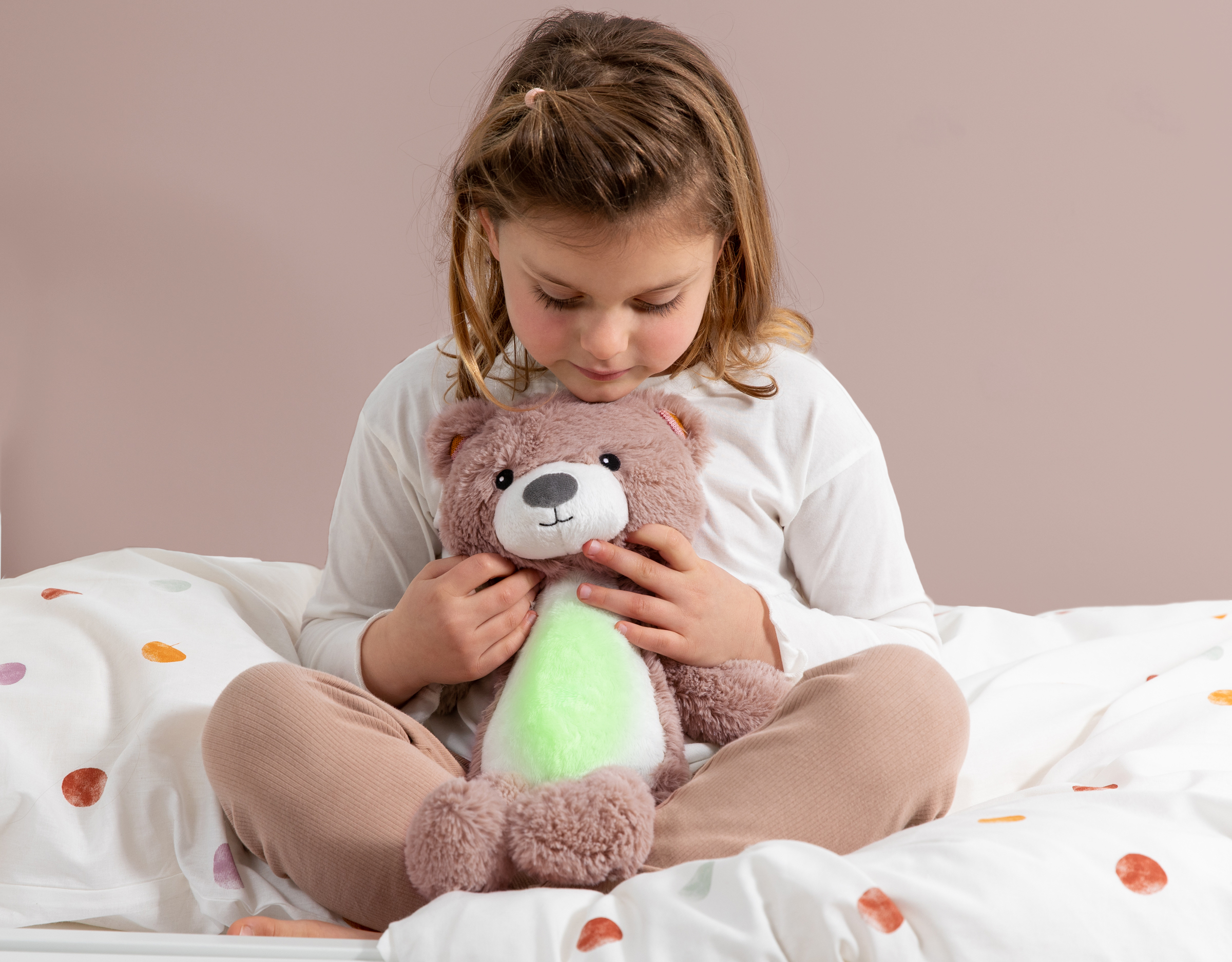 Ursuletul Brody antrenor de somn muzicala cu lumina Blue, Zazu Kids