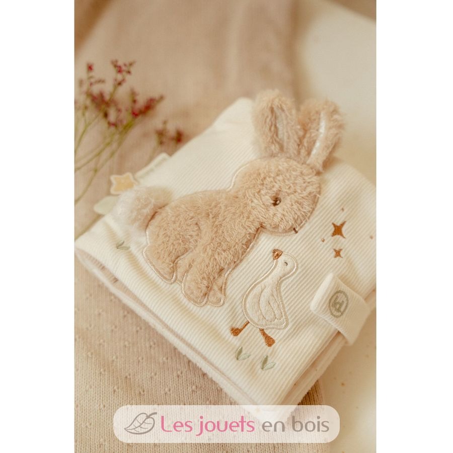 Carte senzoriala moale  - Newborn Naturals - Little Dutch