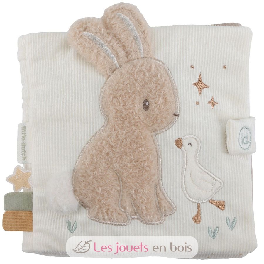 Мягкая сенсорная книжка – Newborn Naturals – Little Dutch