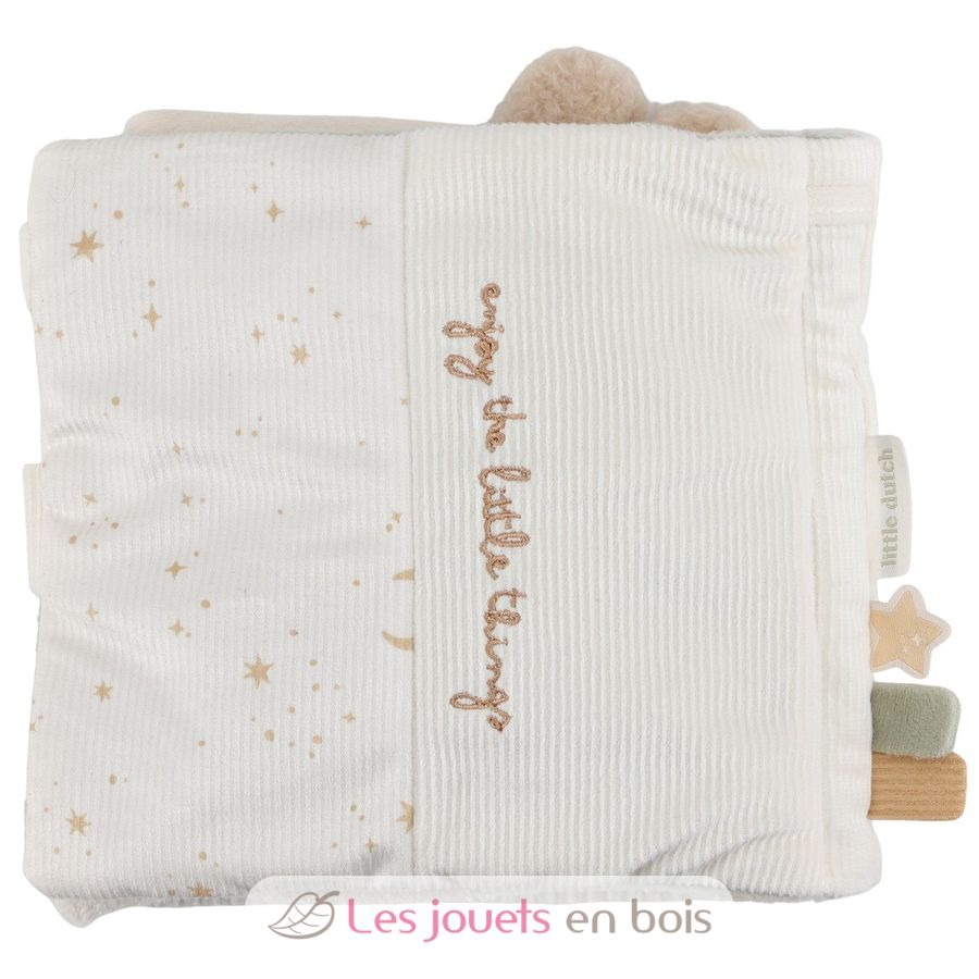 Carte senzoriala moale  - Newborn Naturals - Little Dutch