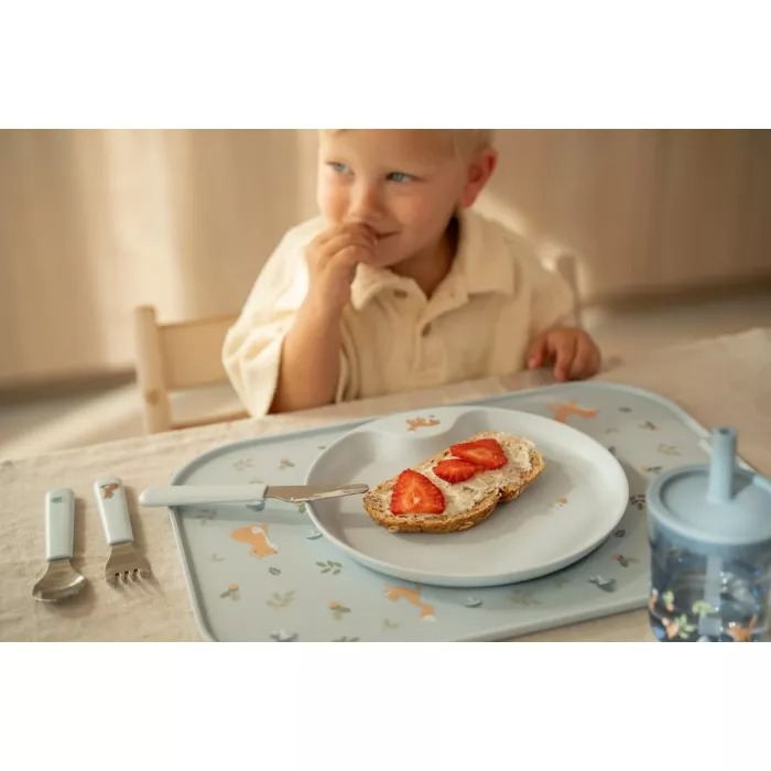 Pahar cu pai pentru copii - 250 ml - Forest Friends - Little Dutch