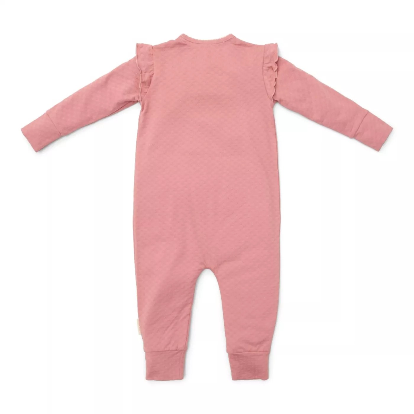 Salopeta pentru bebelusi cu inchidere laterala - Pink Blush - Little Dutch - 74