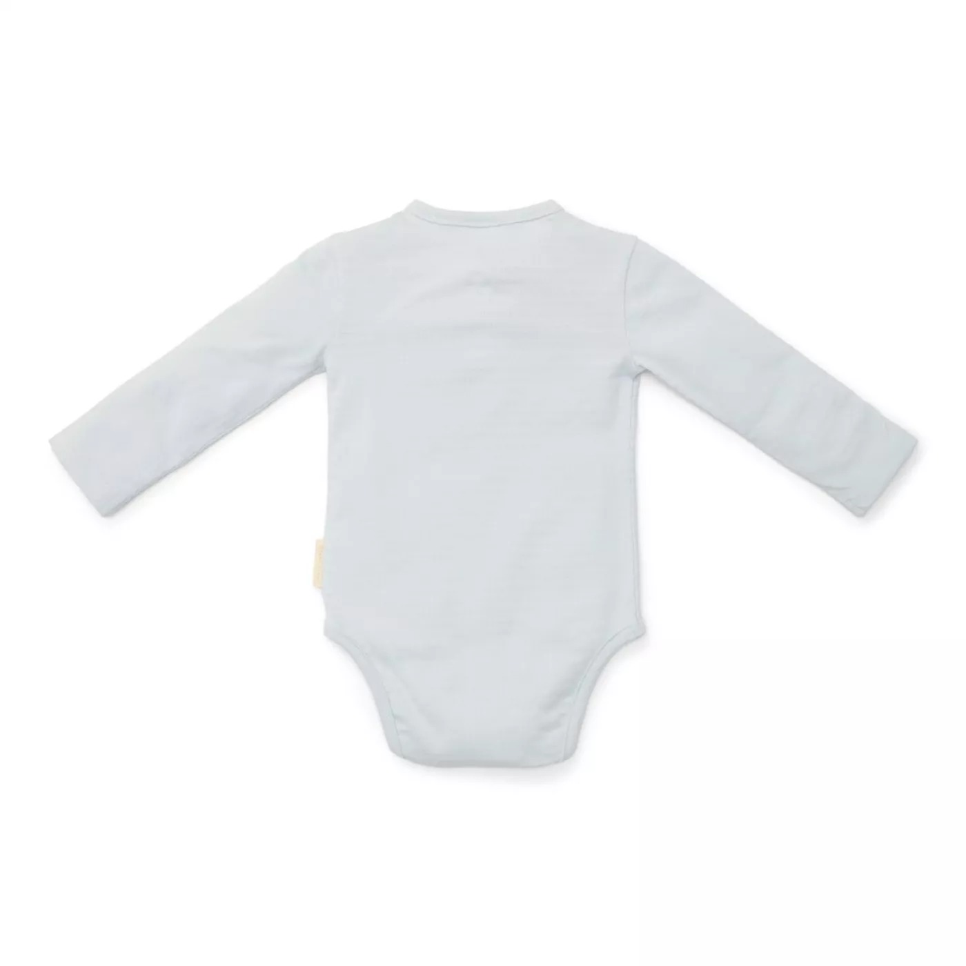 Body cu maneca lunga - Baby Blue - Little Dutch - 62