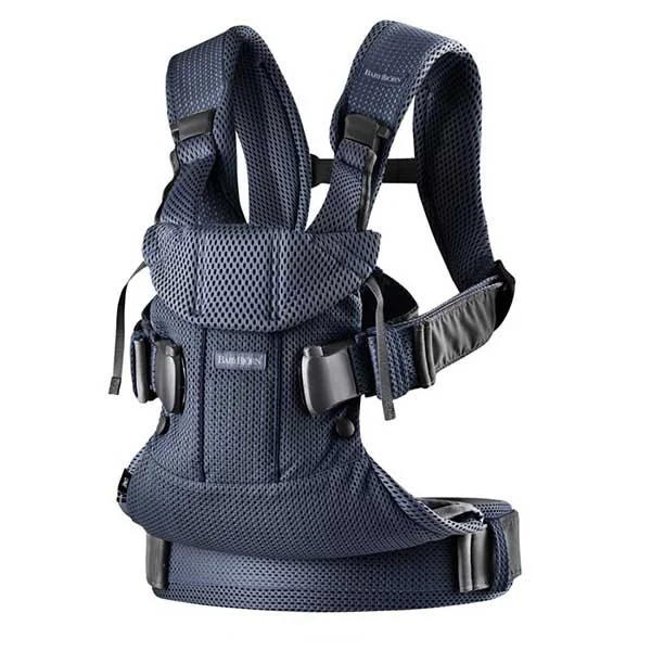 Marsupiu anatomic BabyBjorn One air Navy Blue 3D Mesh