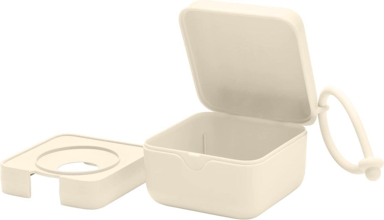 Bibs Cutie multifunctionala pentru depozitare suzete Ivory