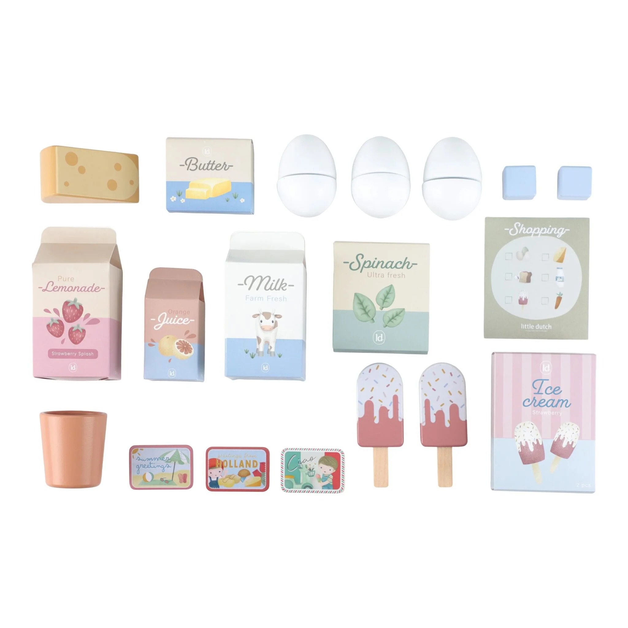 Деревянный холодильник FSC – Little Dutch