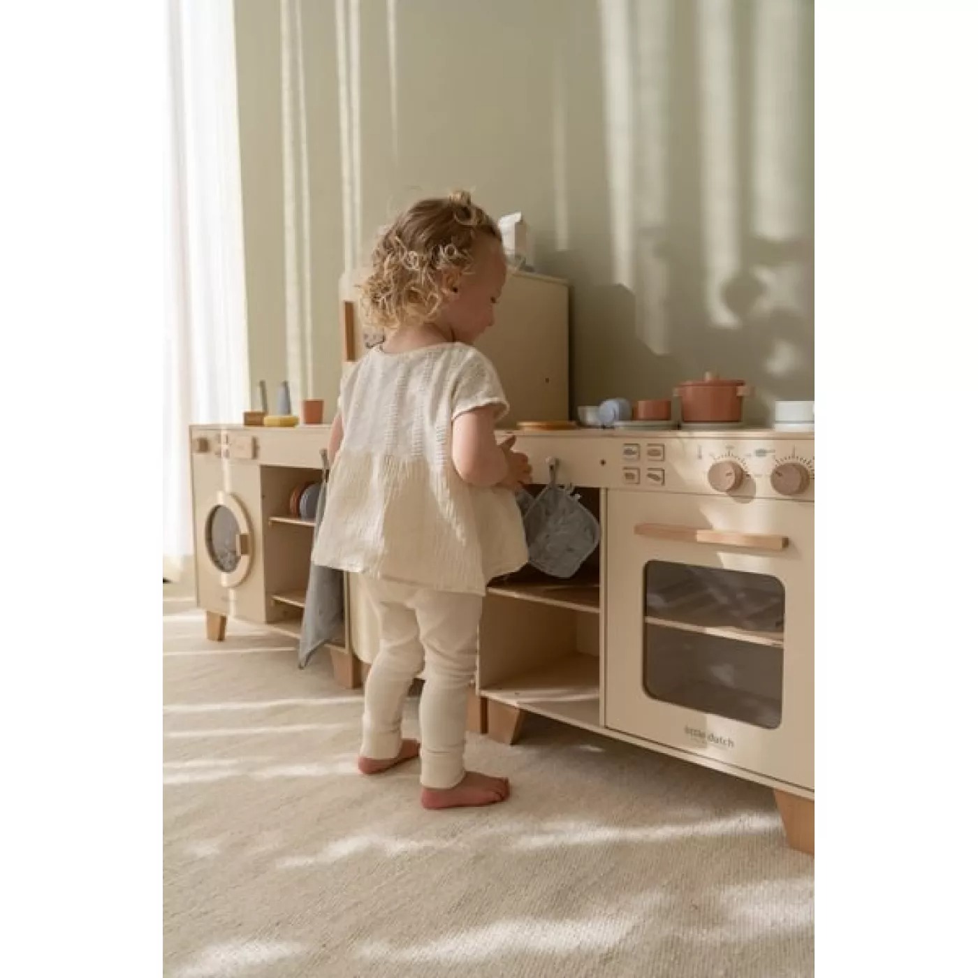 Bucatarie din lemn FSC - Little Dutch