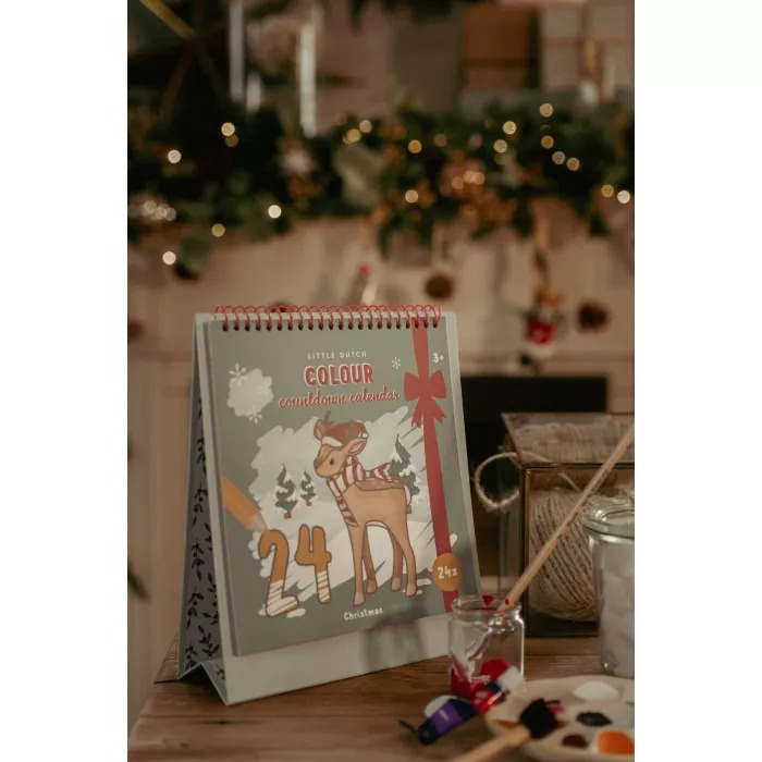 Рождественский календарь – раскраска – Little Dutch