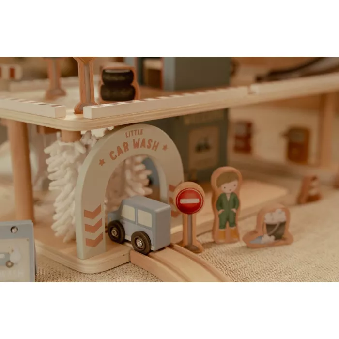 Деревянная парковка FSC с аксессуарами – Little Dutch