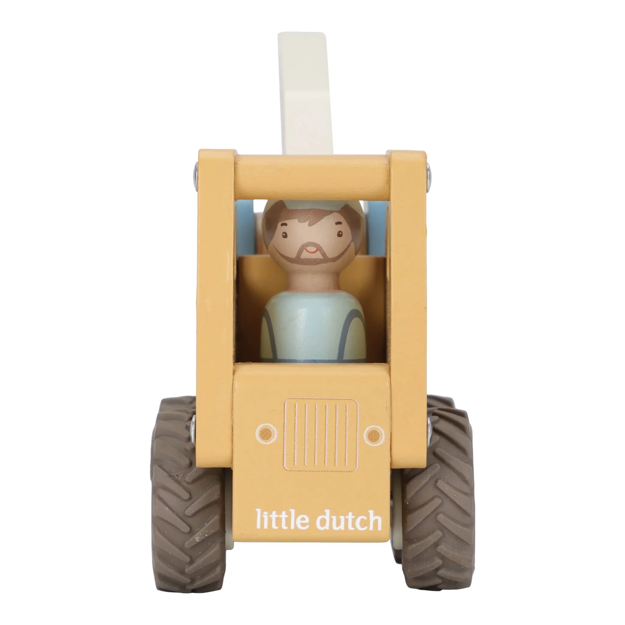 Masinuta din lemn FSC - Macara - Little Dutch