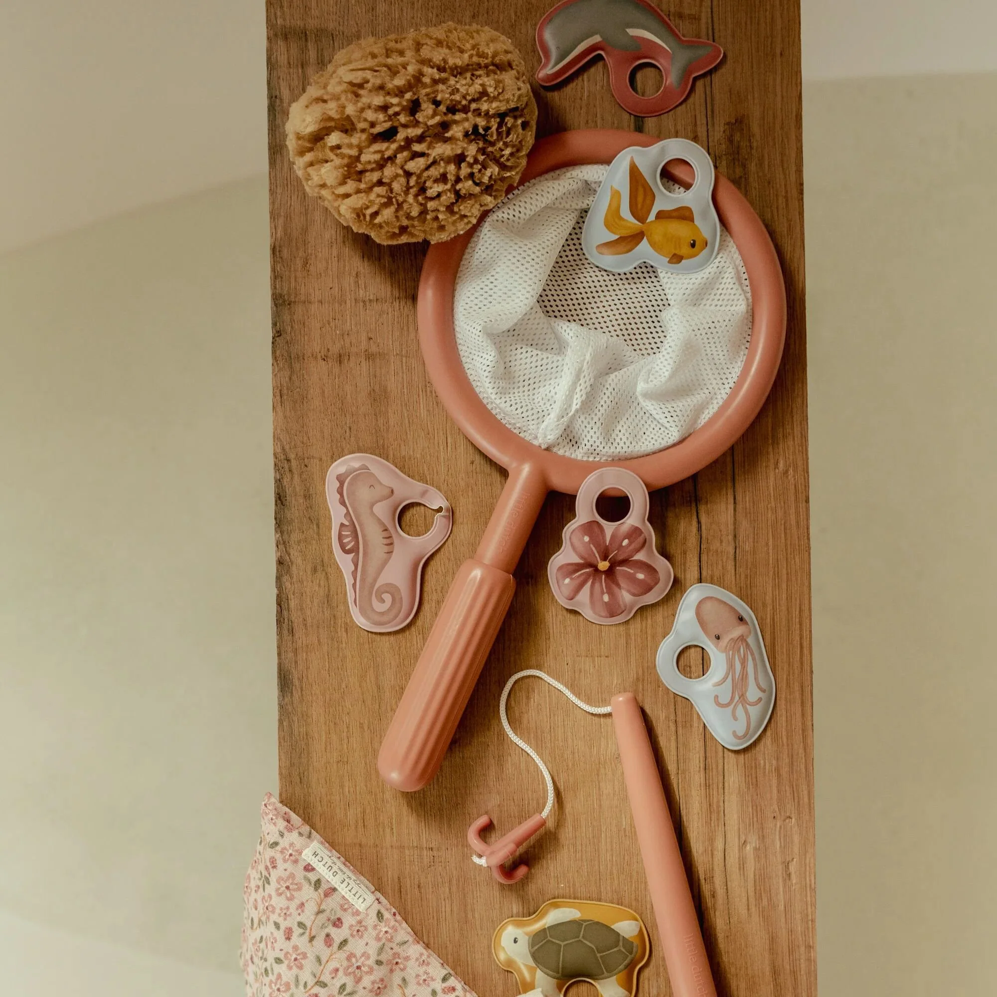 Set de jucarii de baie joc de pescuit - Girl - Little Dutch