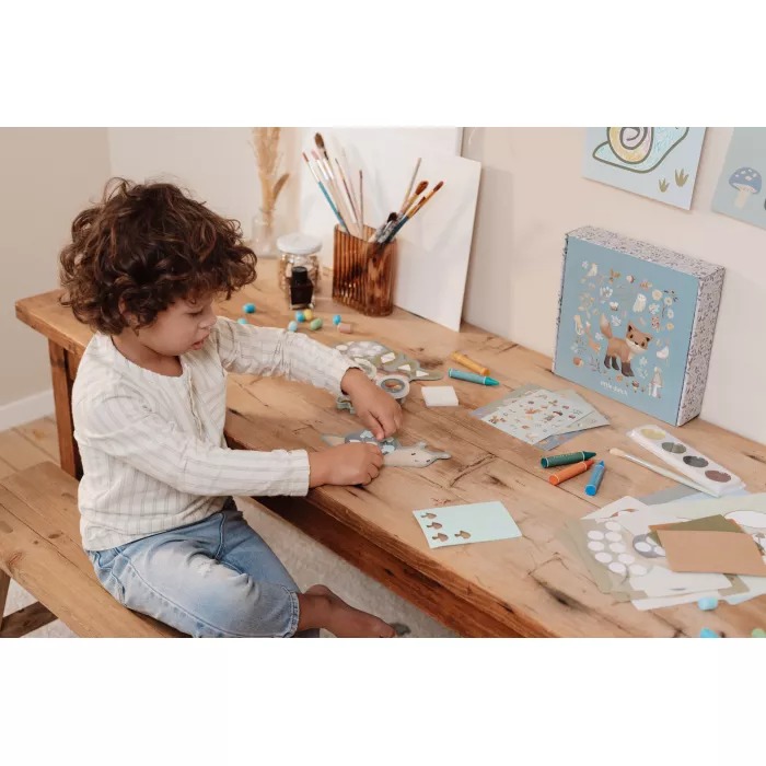 Cutie cu activitati creative - Forest Friends - Little Dutch