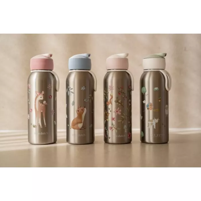 Sticla termos din otel inoxidabil cu flip-up - 350 ml - fairy wonders - Little Dutch