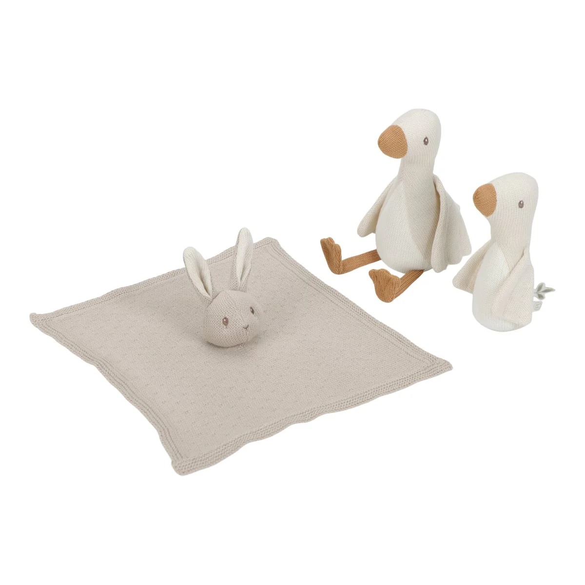 Cutie cadou pentru bebelusi din tricot - Newborn Naturals - Little Dutch