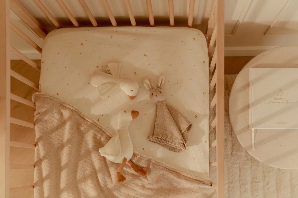 Cutie cadou pentru bebelusi din tricot - Newborn Naturals - Little Dutch