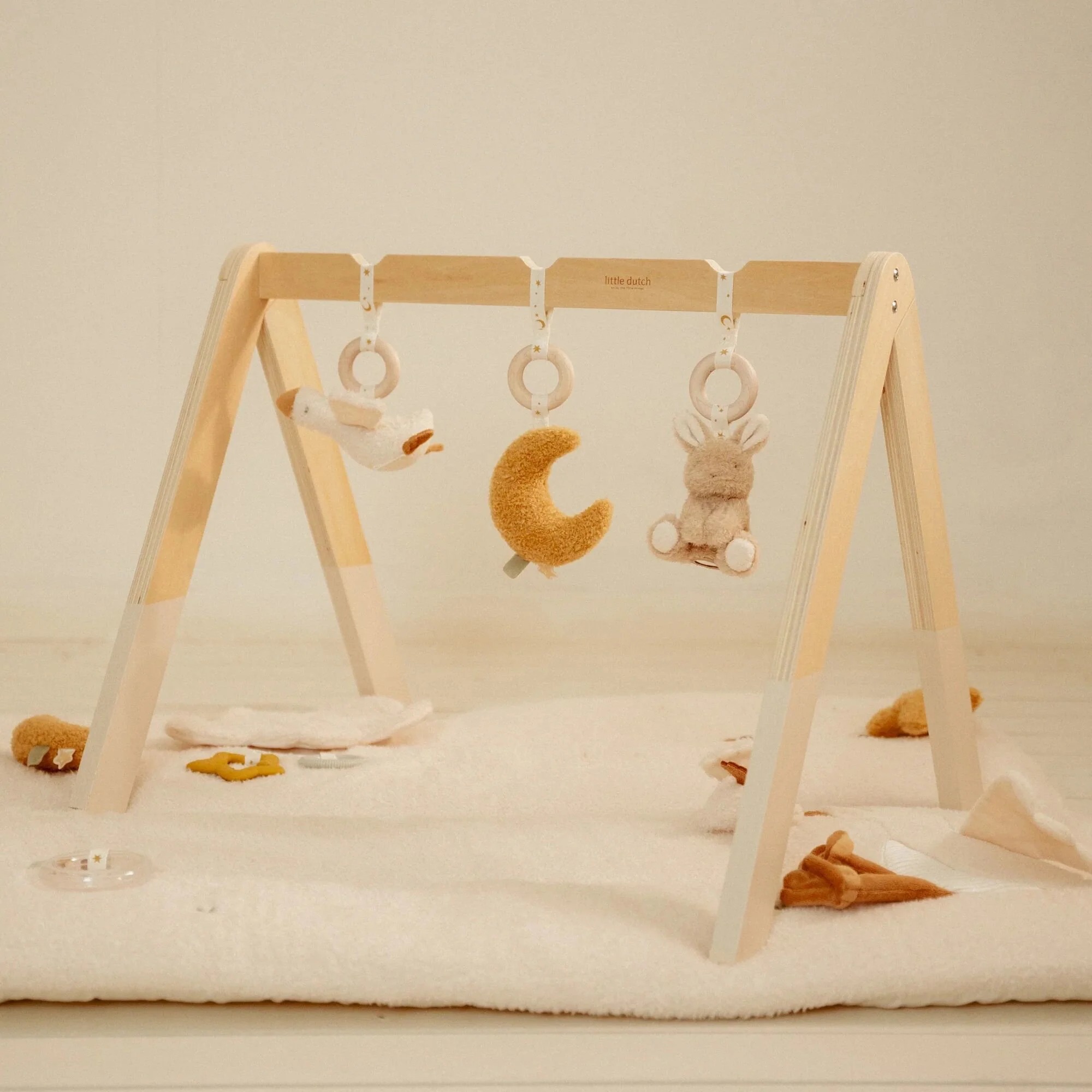 Centru de activitati pentru bebelusi - Baby Gym - Newborn Naturals - Little Dutch