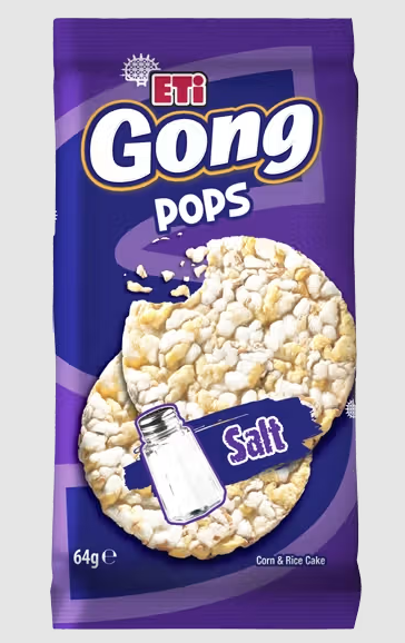 Gong Pops Salt  64g