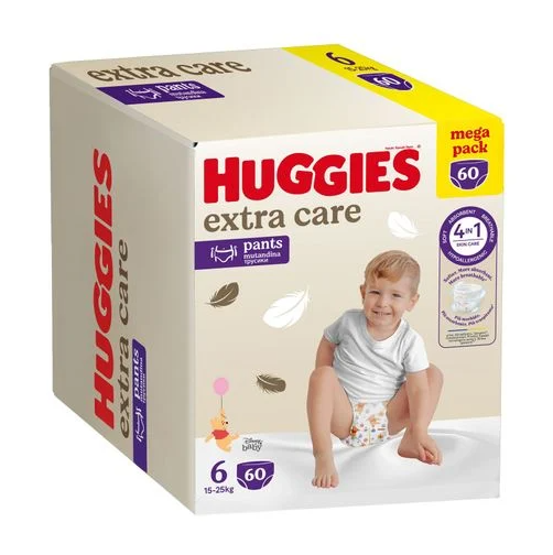 Scutece-chiloţel Huggies Extra Care BOX 6 (15-25 kg), 60 buc