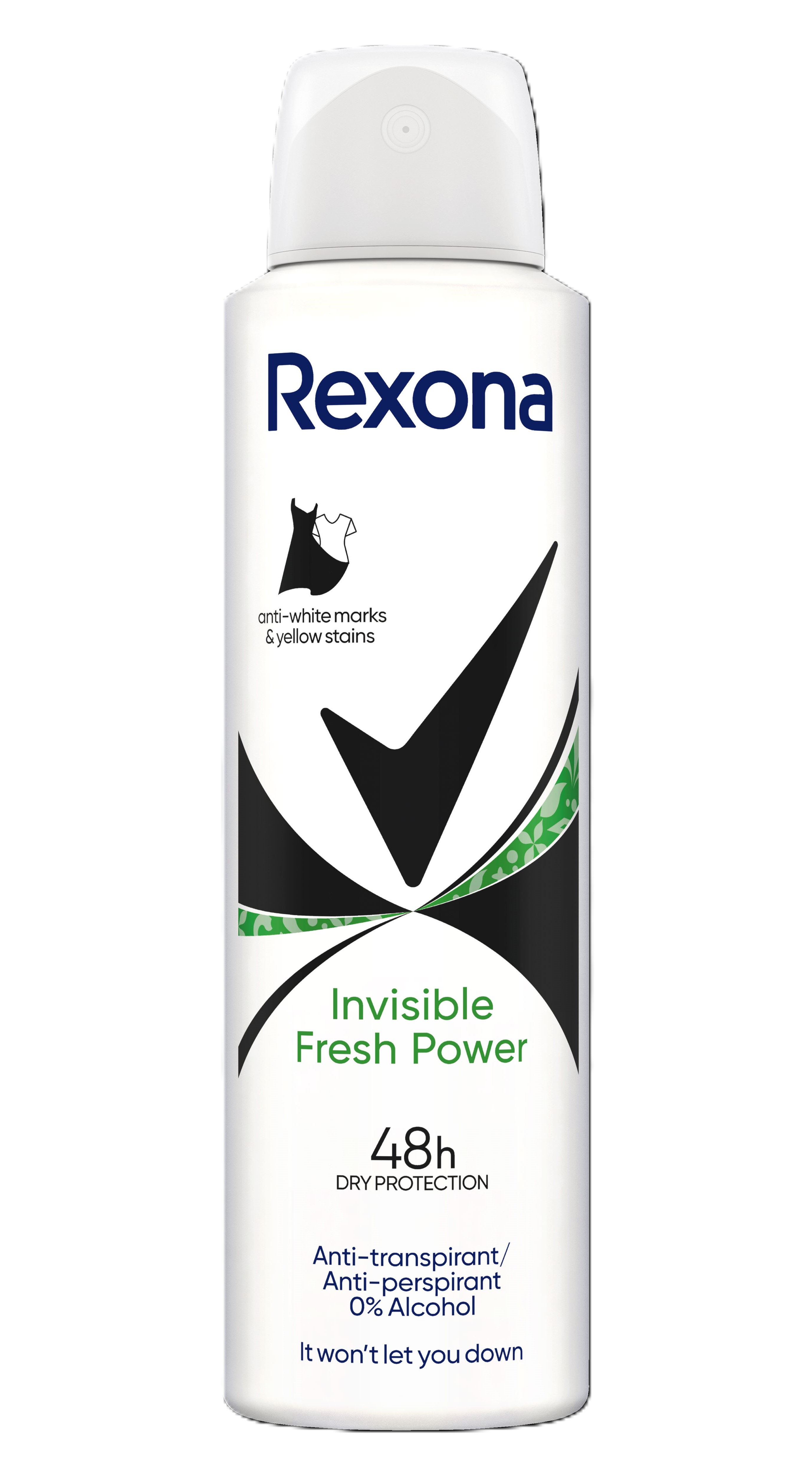 Antiperspirant spray Rexona  Deo Invisible Fresh Power 150ml