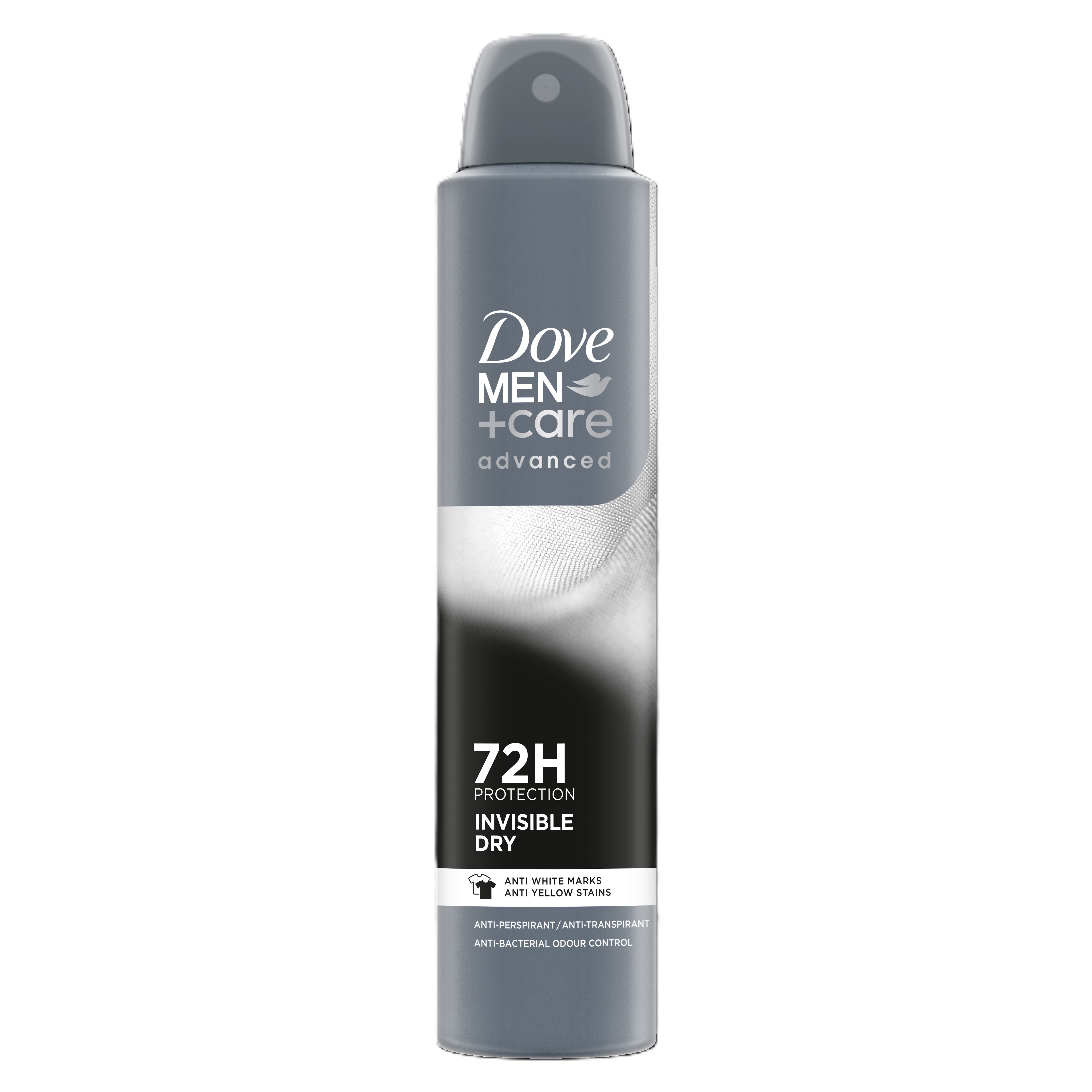 Antiperspirant spray Dove Men+Care Advanced Spray Invisible Dry 200ml