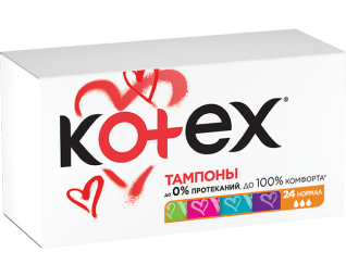 Tampoane Kotex Normal, 24 buc
