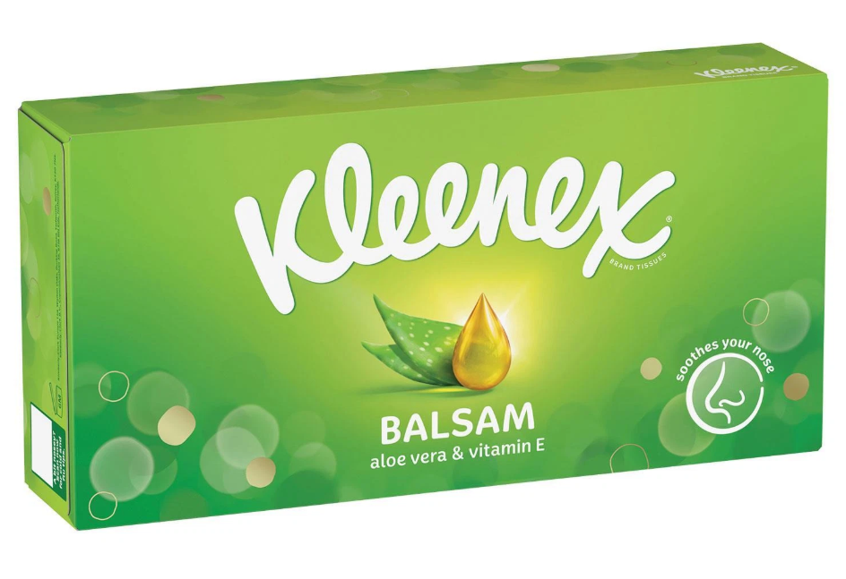 Kleenex BOX Balsam 64 buc.