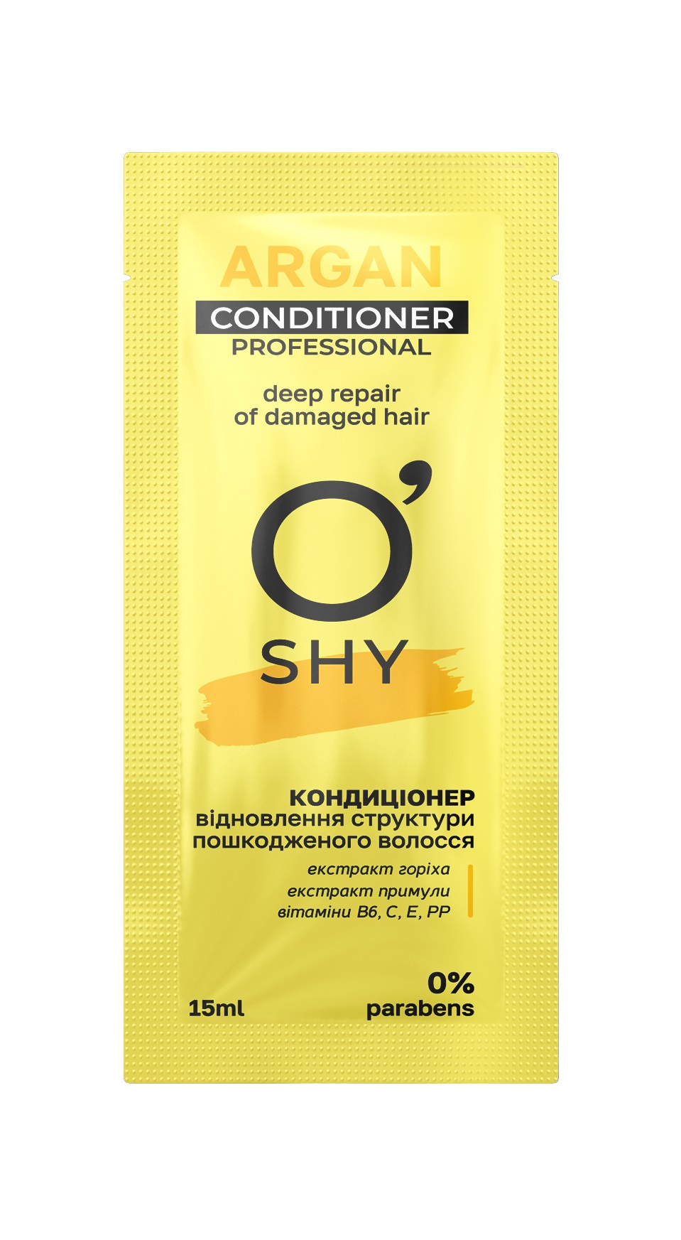 O'SHY Кондиционер ARGAN 15мл, саше