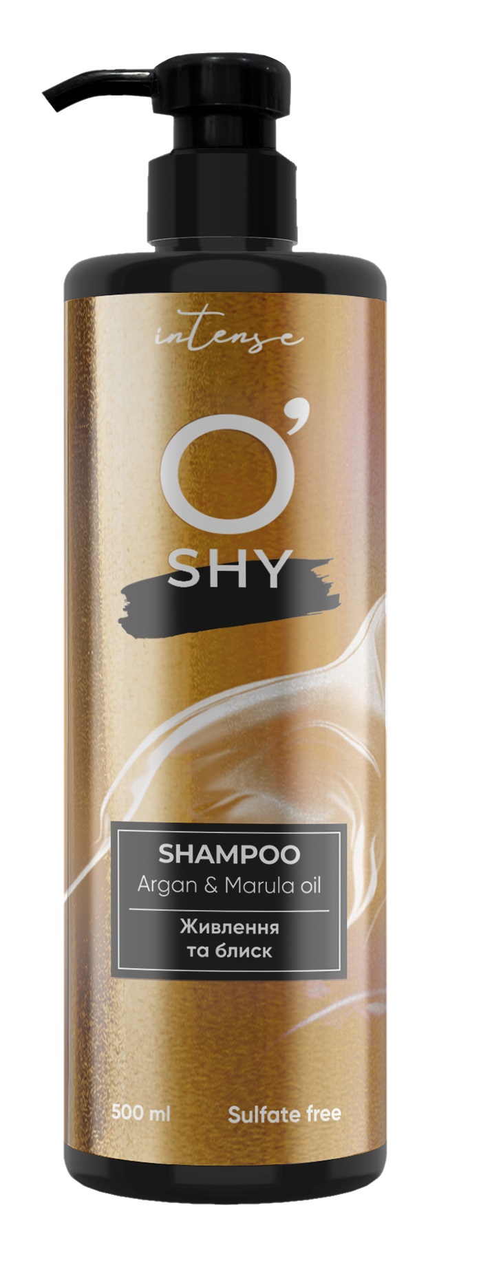 O'SHY Intense Șampon ARGAN & MARULA OIL 500ml