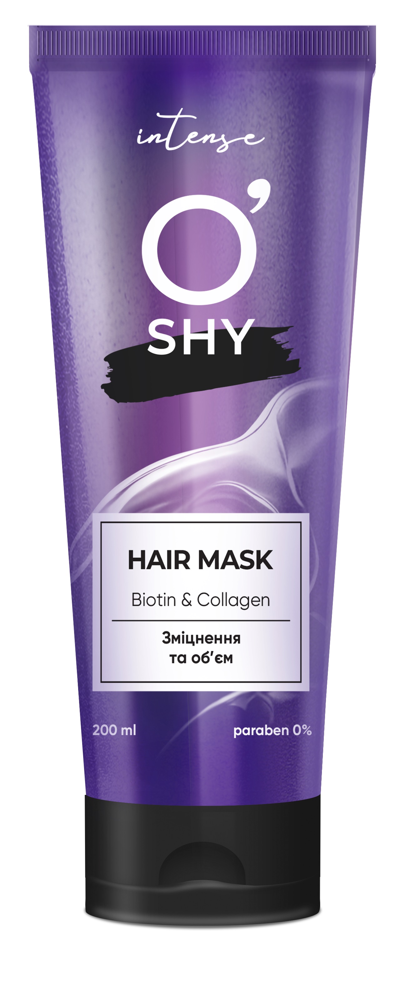 O'SHY Intense Mască pentru păr BIOTIN & COLLAGEN 200ml