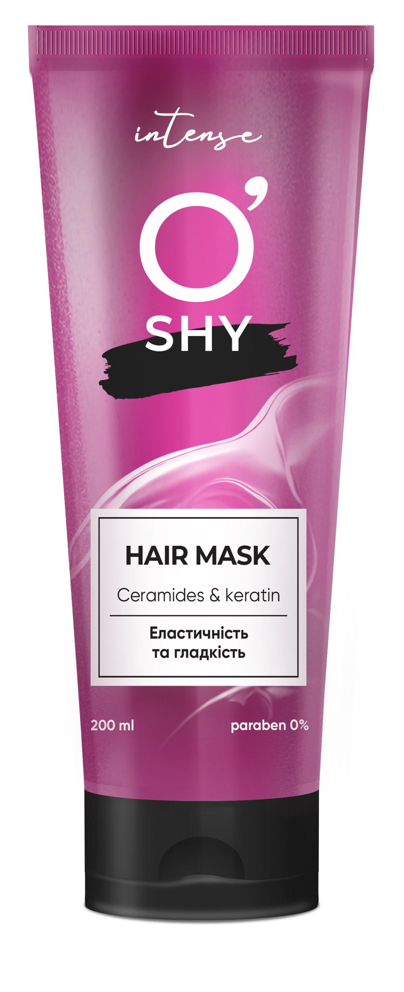 O'SHY Intense Mască pentru păr CERAMIDES & KERATIN 200ml