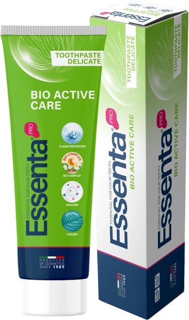 Зубная паста Essenta Pro Bio Active Care 75 мл