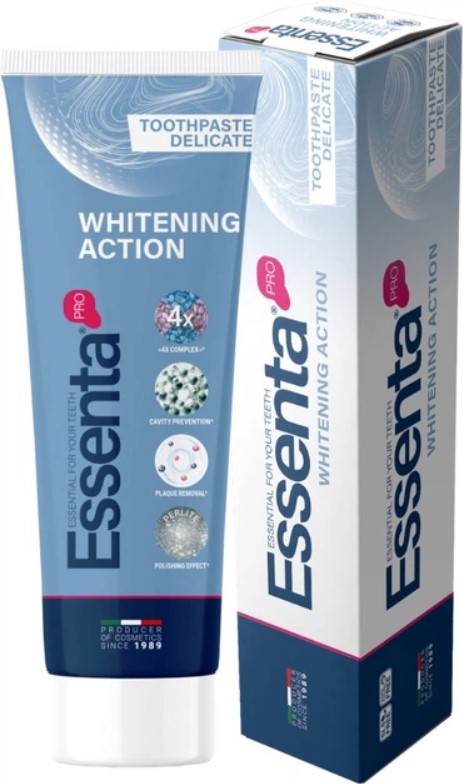 Зубная паста Essenta Pro Whitening Action 75мл