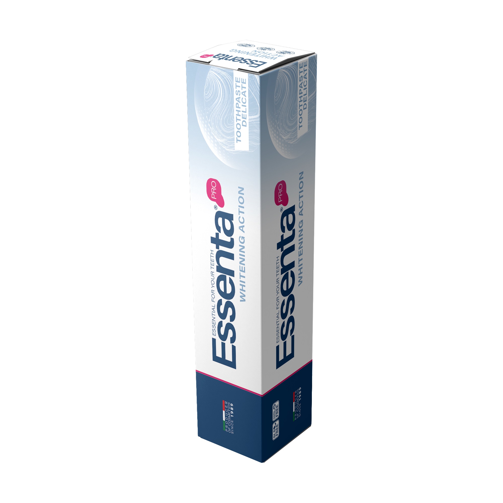 Зубная паста Essenta Pro Whitening Action 75мл