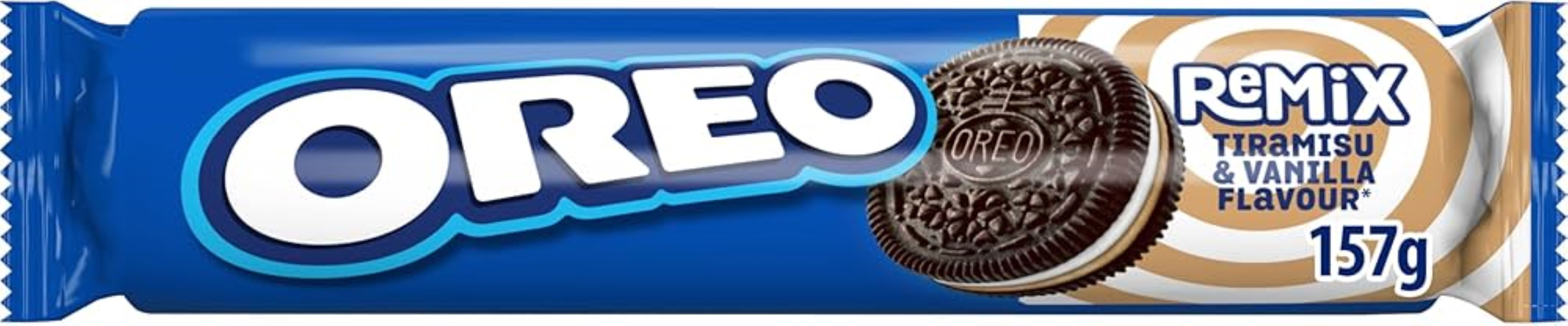 Biscuiți Oreo Remix Tiramisu & Vanilla  157g