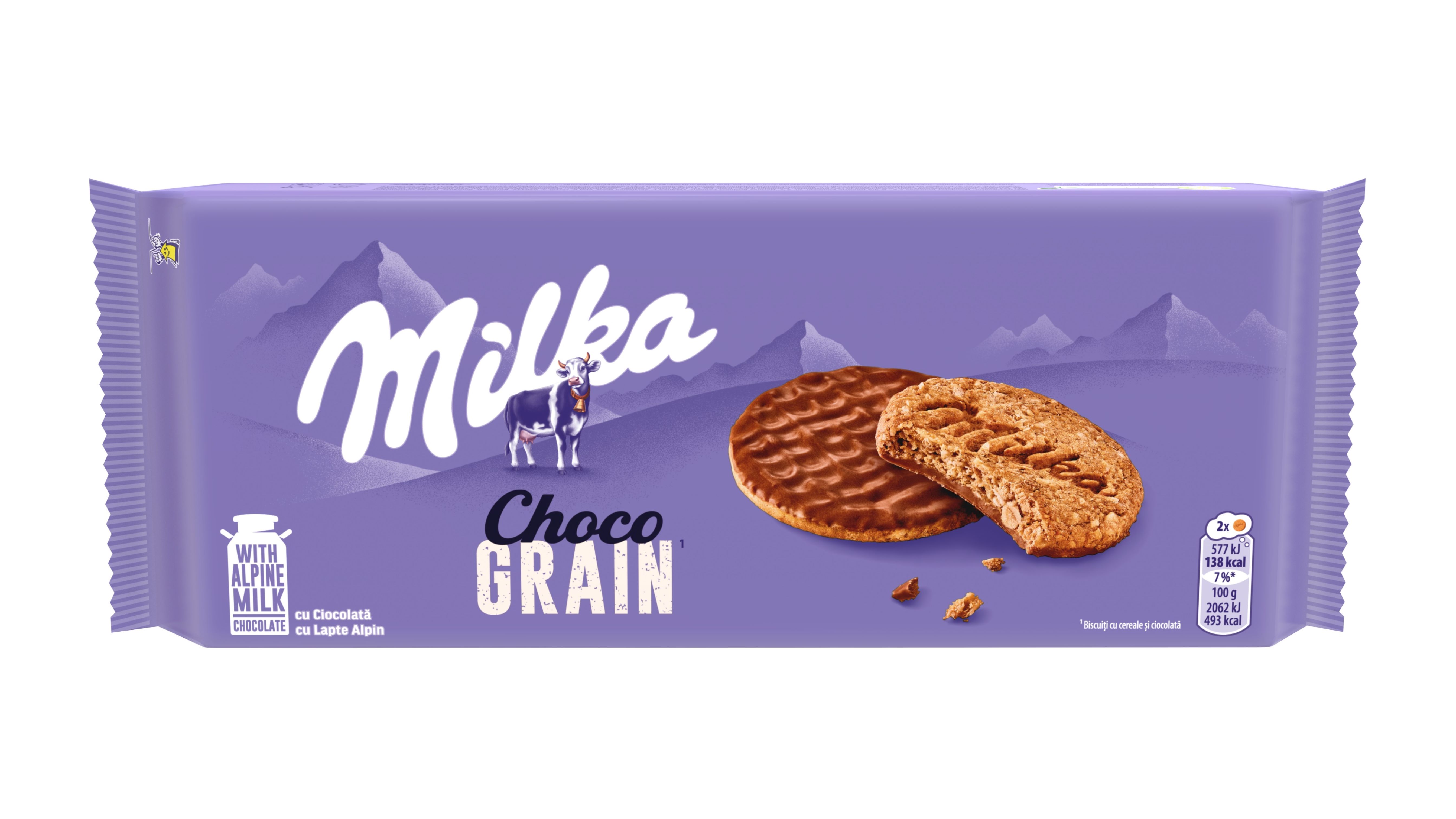 Biscuiți Milka Choco Grain  126g