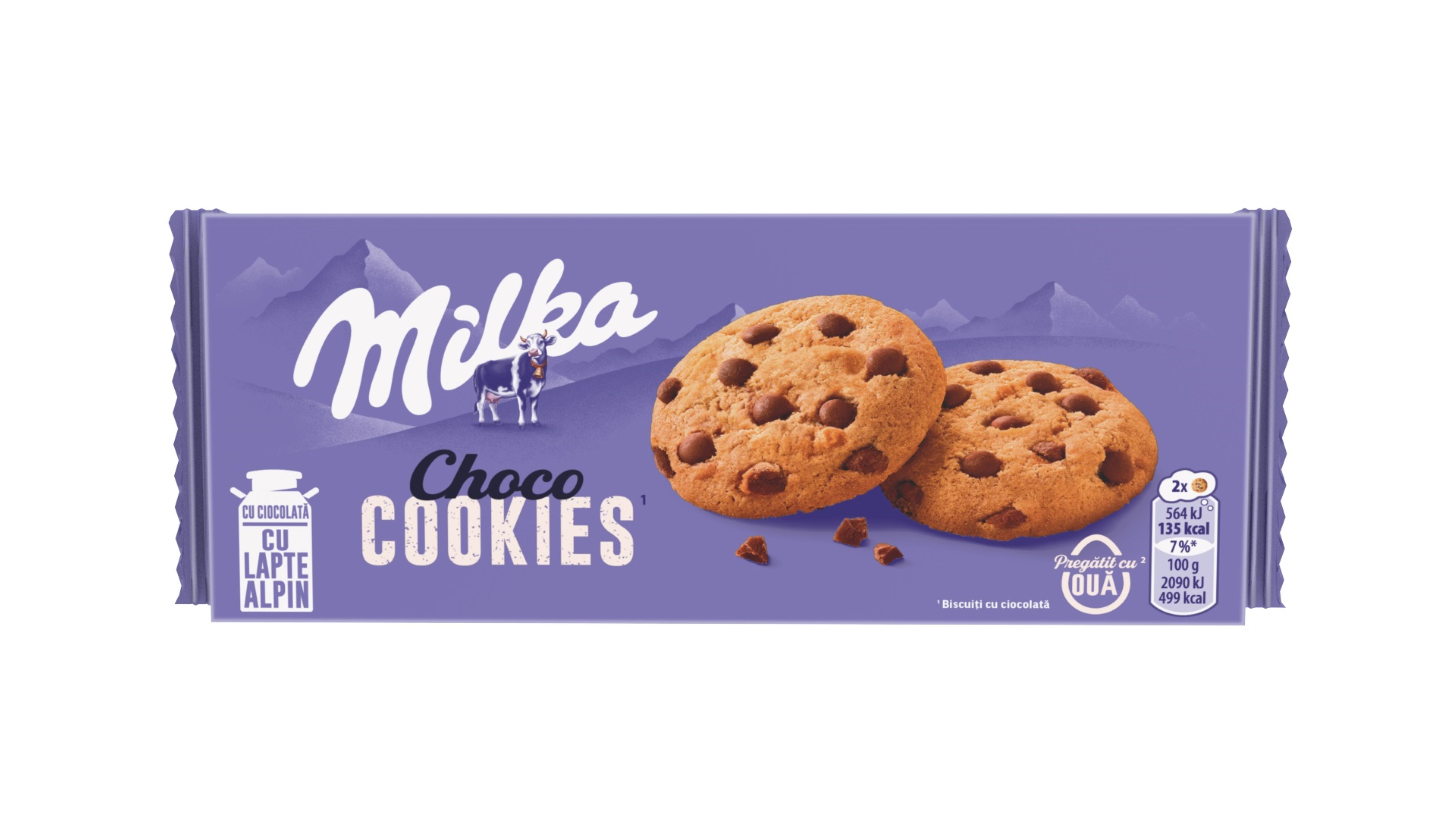 Biscuiți Milka Choco Cookies  135g