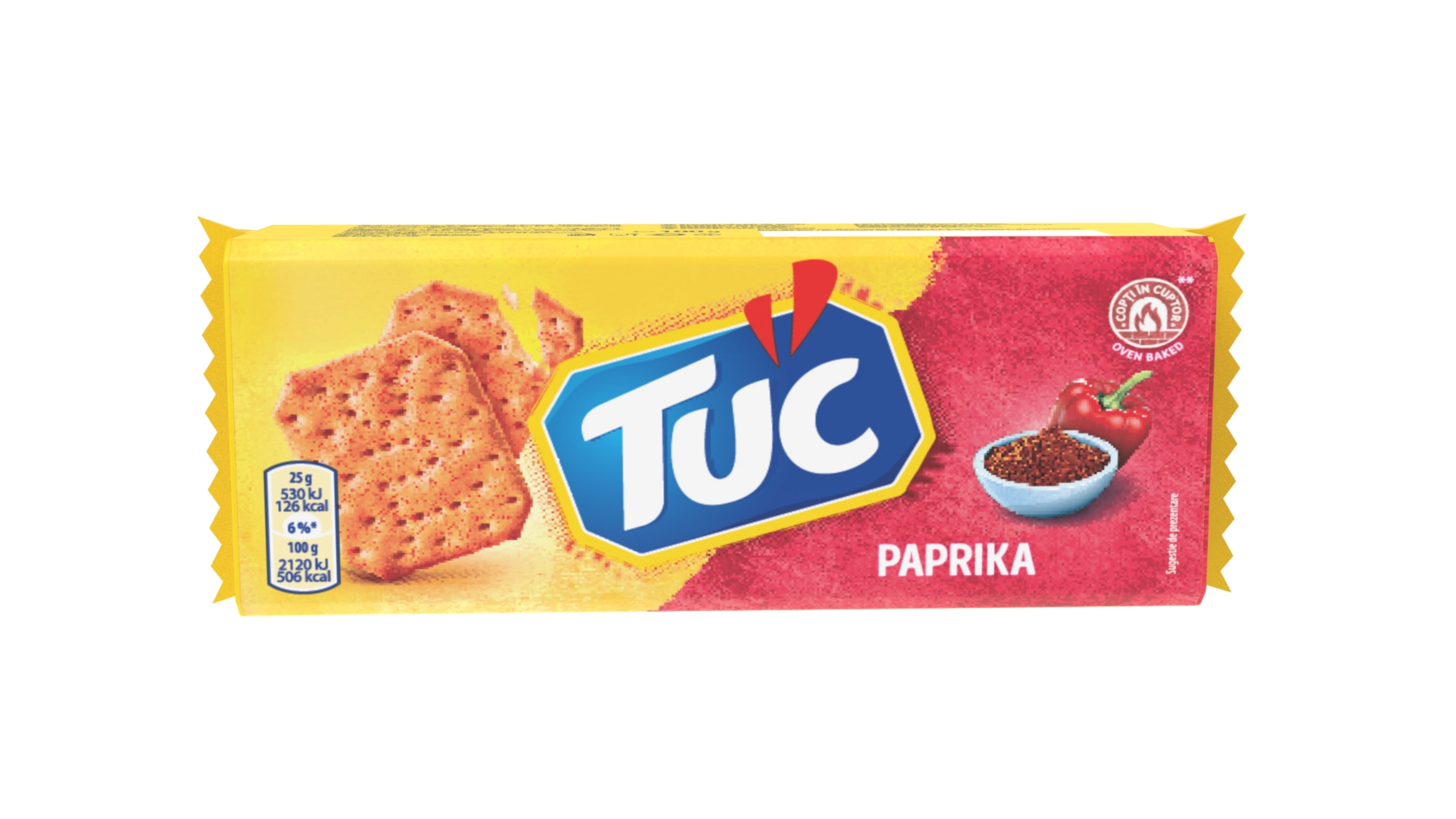 Biscuiți sărați TUC Ardei  100g