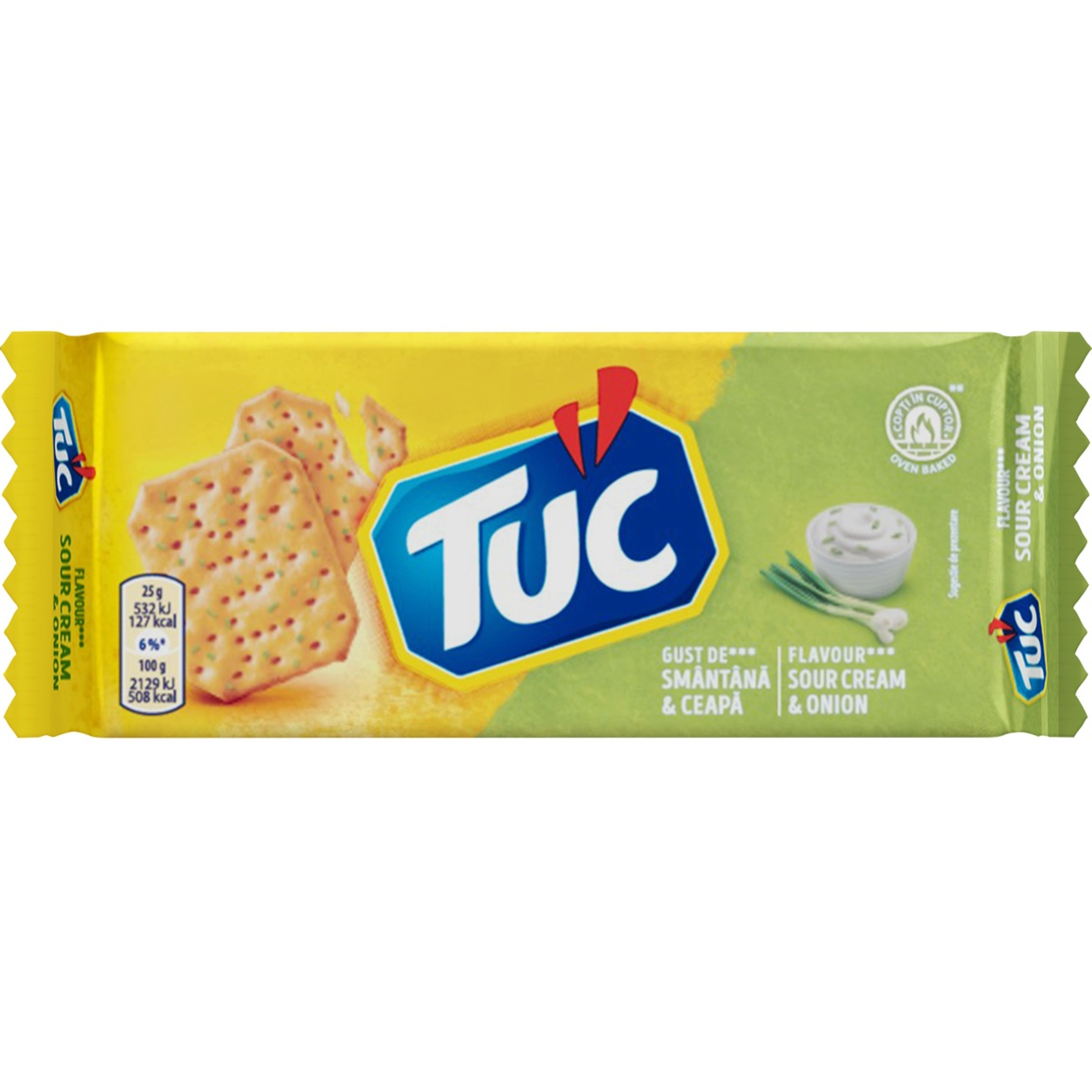 Biscuiți sărați TUC Smântână & Ceapă  100g