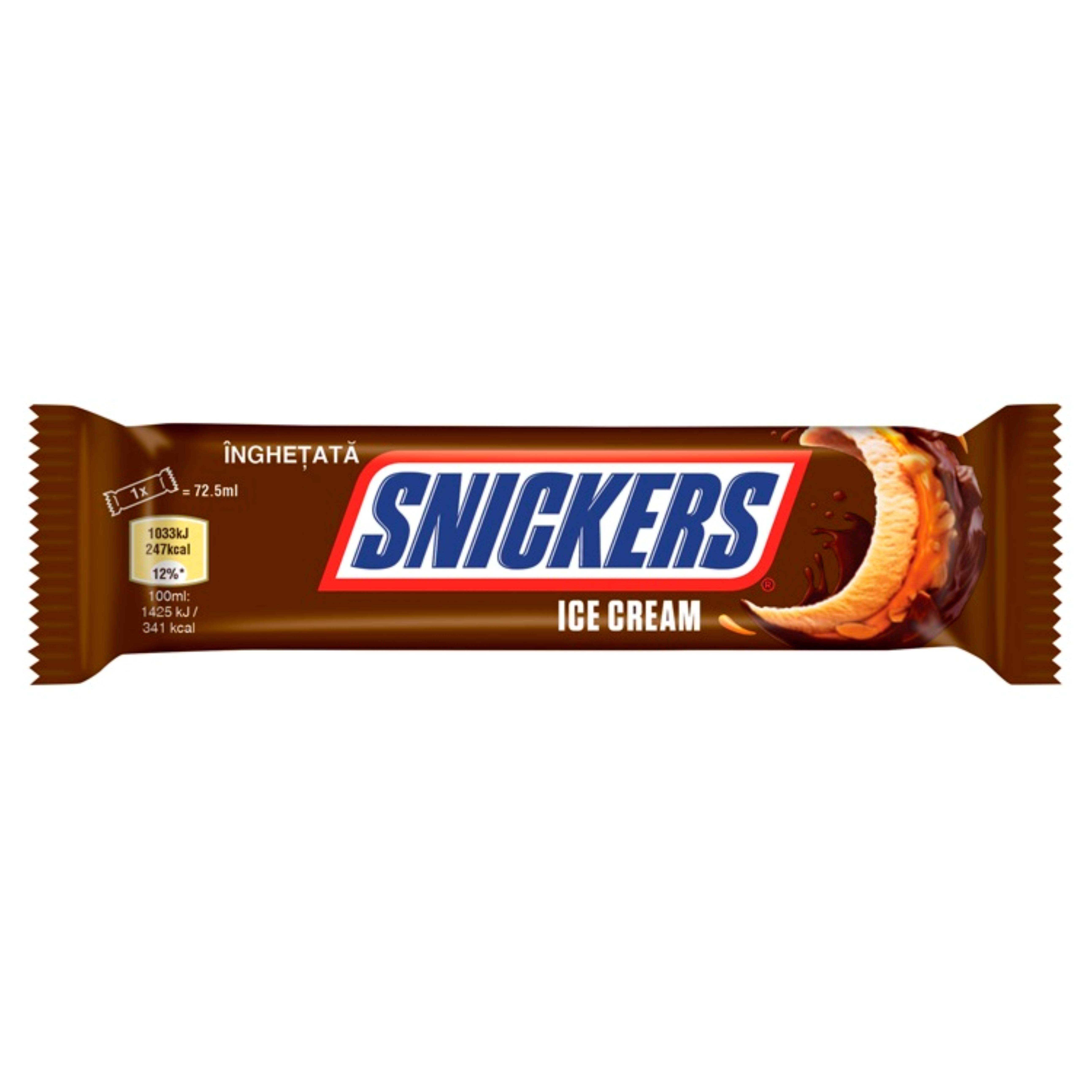 SNICKERS XTRA baton de înghețată 66g