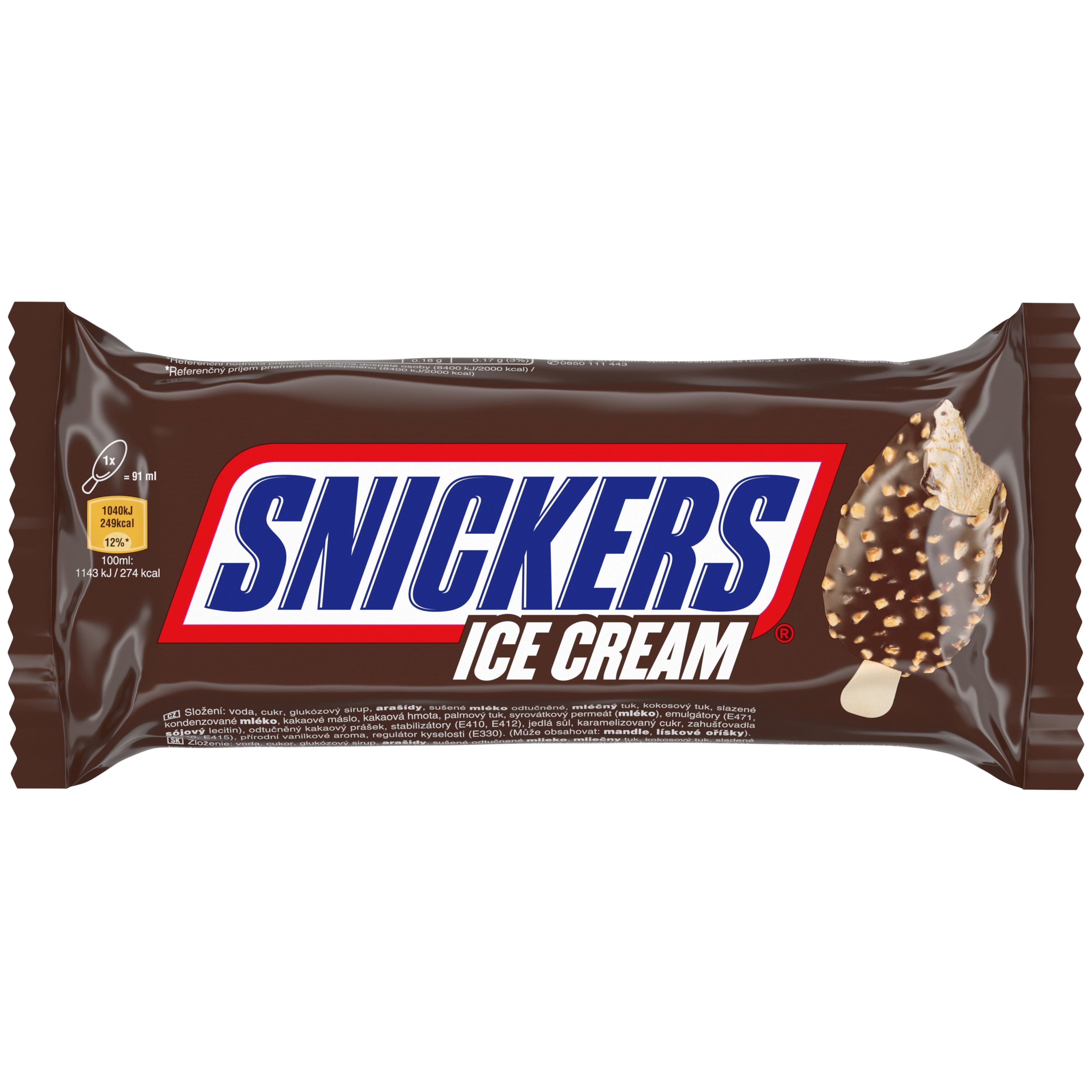 SNICKERS înghețată pe băț 73,5g