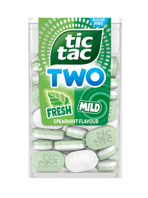 Драже "Tic Tac Two Spearmint", 38.5 g