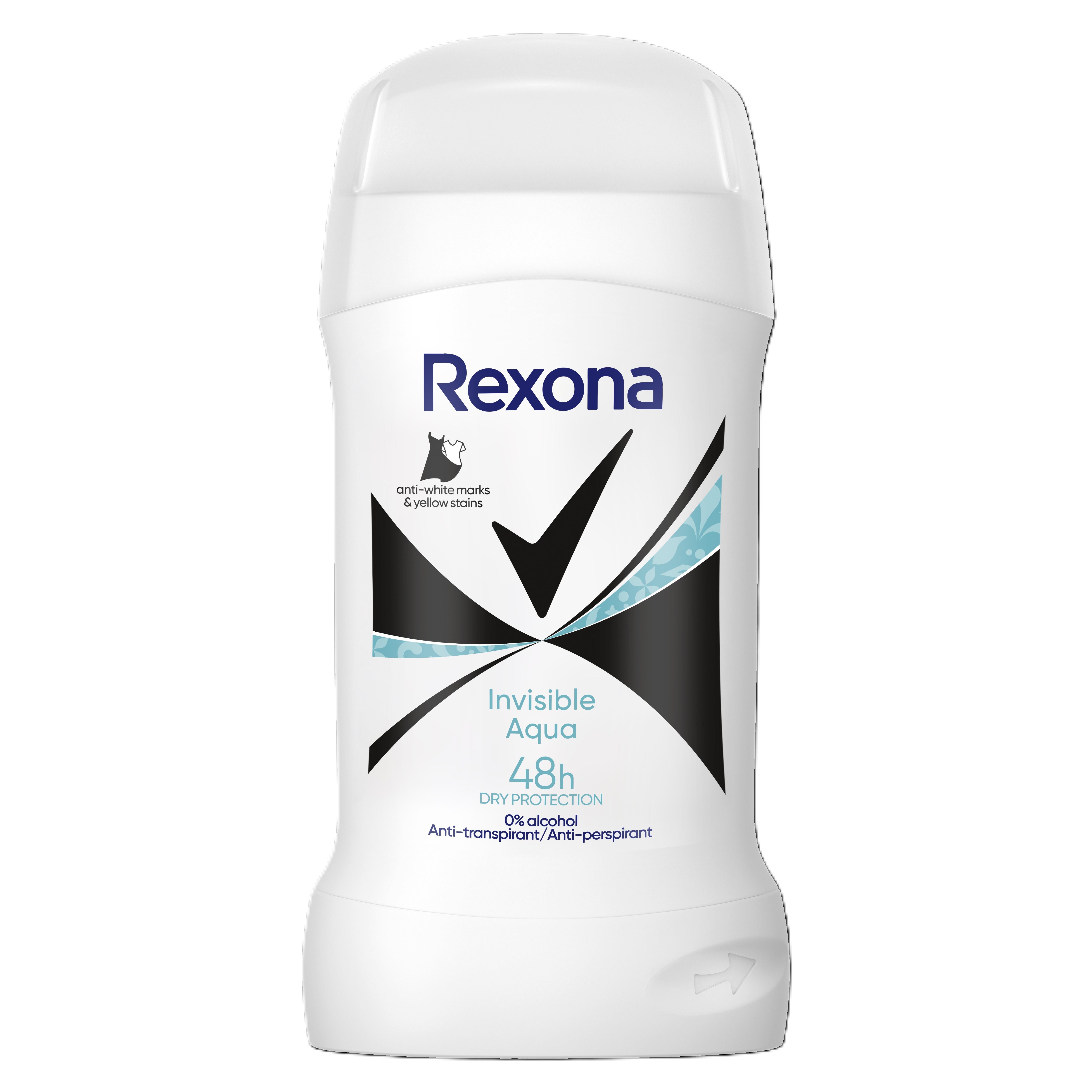 Antiperspirant Rexona Stick Invisible Aqua 50ml