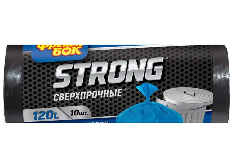 Freken Bok Sac Menajer LD STRONG 70*110cm, 120L/10buc, gri