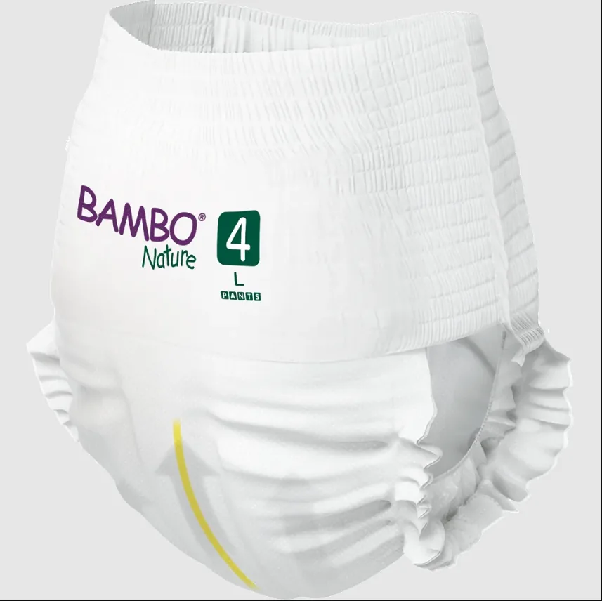 Трусики Bambo Nature 4, 7-14 кг, 40 шт