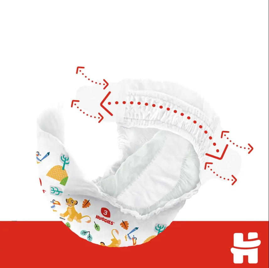 Подгузники Huggies Classic Jumbo 3 (4-9 кг), 52 шт