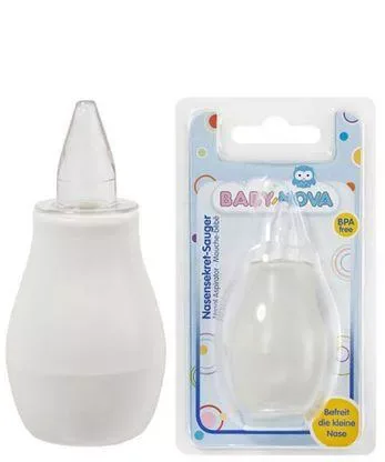 ”Baby-Nova” Aspirator nazal pentru bebeluși, 1 buc (33305)