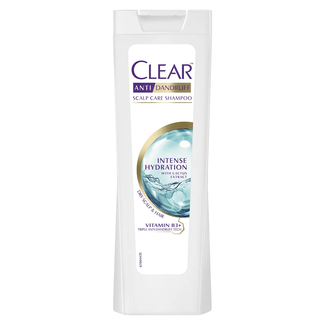 Шампунь против перхоти Clear Intense Hydration, 400 мл